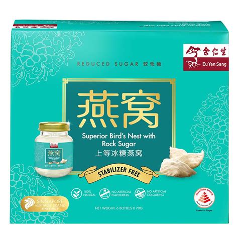 Superior Bird S Nest With Rock Sugar Reduced Sugar S Eu Yan Sang