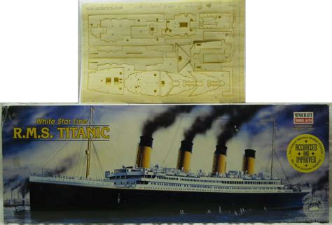 Minicraft 1350 Rms Titanic With Scaledecks Real Wood Deck Accurized