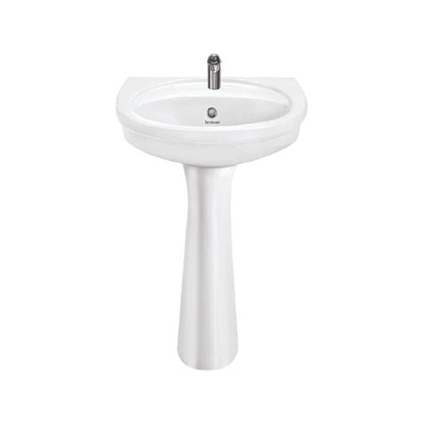 Ceramic Plain Hindware Dune Full Pedestal Wash Basin At In Chennai