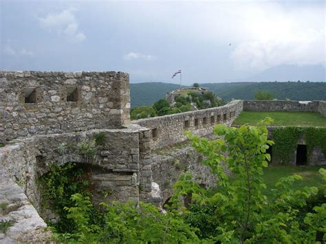 Knin Fortress As You Can See All The Major Croatian Attra Flickr