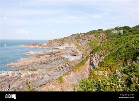 Hele Bay Ilfracombe Devon England Stock Photo Alamy