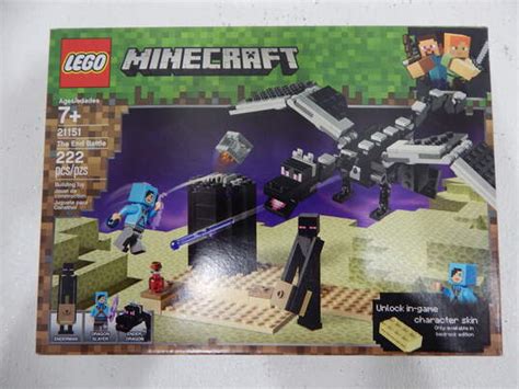 Buy The Lego Minecraft 21151 The End Battle Goodwillfinds