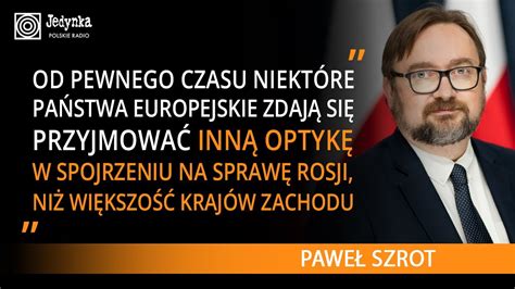 Pawe Szrot Ukraina Otrzymuje Od Polski Wsparcie Polityczne W Pe Nym