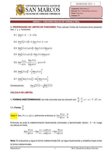 Funciones Reales De Variable Real Valeri KAI UDocz