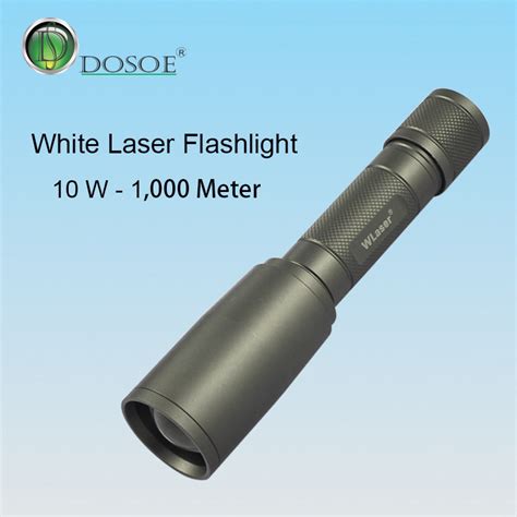 White Laser Flashlights