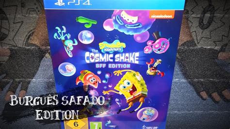 Unboxing Spongebob Squarepants The Cosmic Shake Bff Edition Ps Pt