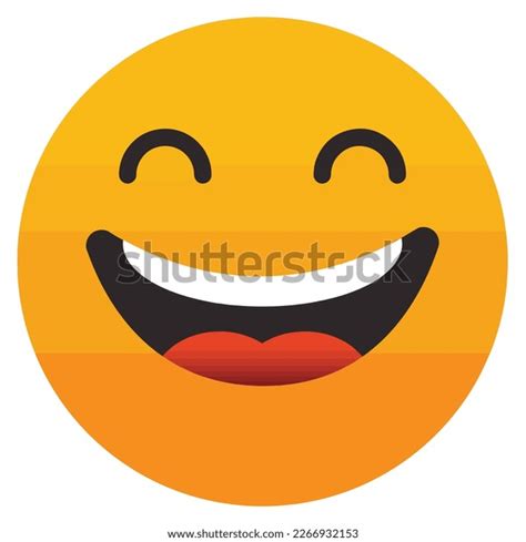 Happy Emoji Art Design Vector Stock Vector (Royalty Free) 2266932153 ...