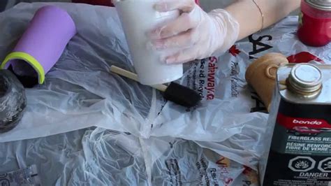 Tutorial Priming Worbla And Craft Foam With Fiberglass Resin With