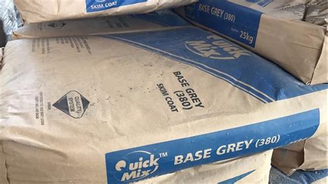 Lafarge Quick Mix Base Grey 380 Skim Coat Building Materials Online