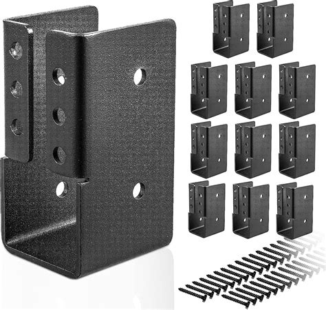 Amazon TROPTOLKY 12PCS Concealed Joist Hangers Concealed Flange