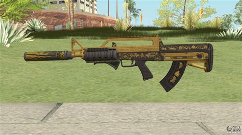 Bullpup Rifle Two Upgrades V5 Main Tint Gta V Para Gta San Andreas