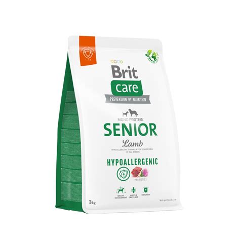 Brit Care Senior Lamb Rice 3kg Wisko Pe