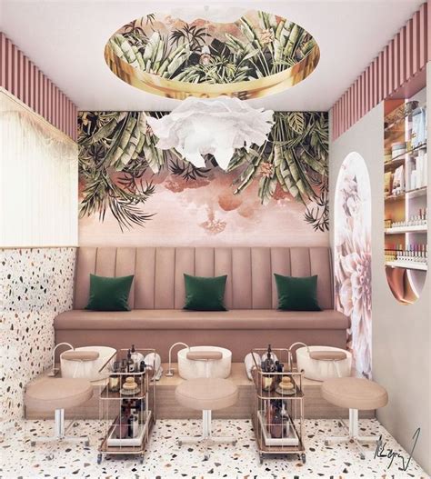 Pin By Ariaparis On Design Salone Di Bellezza Beauty Room Decor