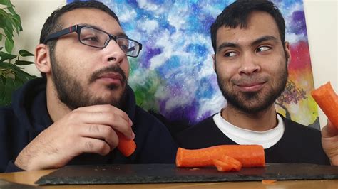 Asmr Carrot Raw Savage Extreme Soft Chewy Eating Sounds No Talking