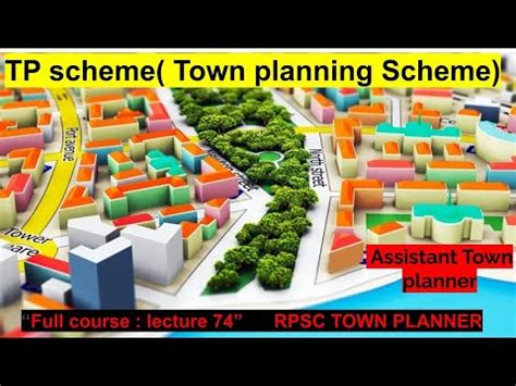 Tp Scheme Town Planning Scheme L 74 RPSC Assistant Town