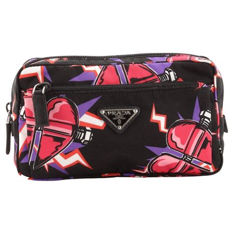 Prada Frankenstein Belt Bag Printed Tessuto At 1stdibs