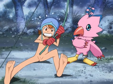 Piyomon Takenouchi Sora Digimon Digimon Adventure Derivative Work Nude Filter Screenshot