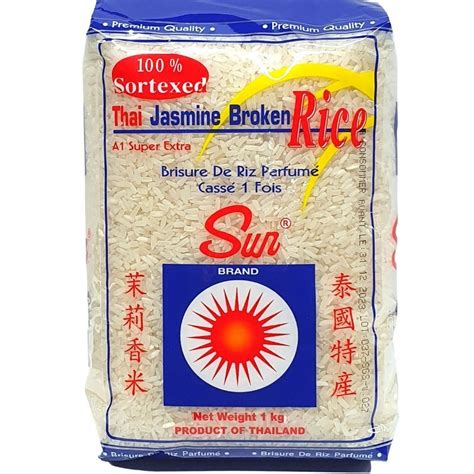 Brisure De Riz Cassé 1 Fois 1kg Sun Brand Panierexpressfr