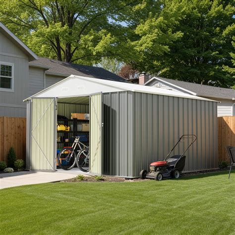 Metal Outdoor Sheds | Multiple Sizes | 10-Year Warranty