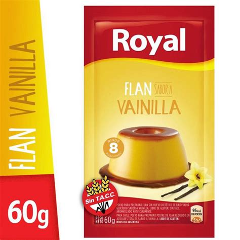 Royal Polvo Para Preparar Flan Sabor A Vainilla Precio Rappi