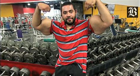 Man Holds Guinness World Record for 'Biggest Biceps'