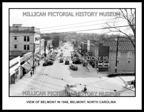 View Of Belmont in 1948, Belmont, NC – Millican Pictorial History Museum