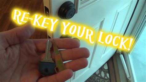 How To Re Key Your Kwikset Smartkey Lock Youtube