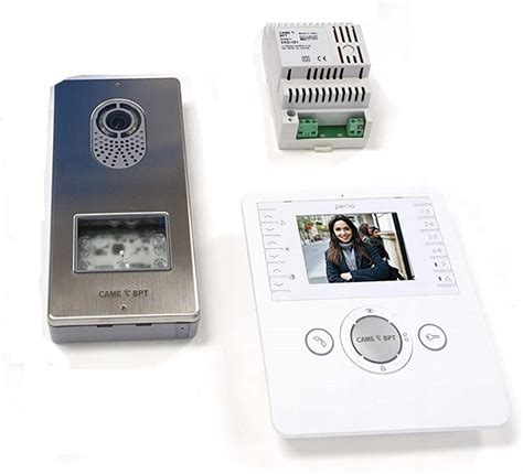 ZESTAW WIDEDOMOFON Came BPT Perla LVKITPEV04 - 12076833888 - oficjalne ...