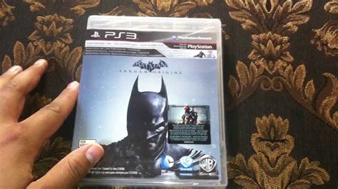 Batman Arkham Origins Unboxing Ps Youtube