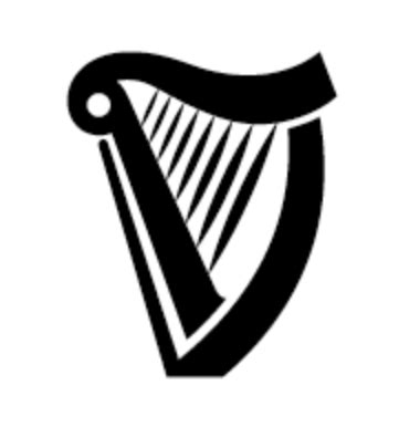 Black Guinness Harp Logo - LogoDix