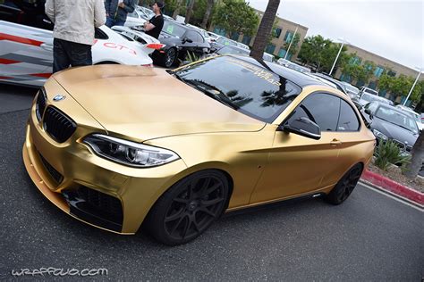 Matte Gold Chrome 235i Wrapfolio