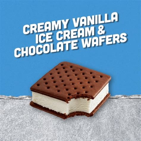 Klondike No Artificial Growth Hormones And Kosher Classic Vanilla Original Ice Cream Sandwiches 6