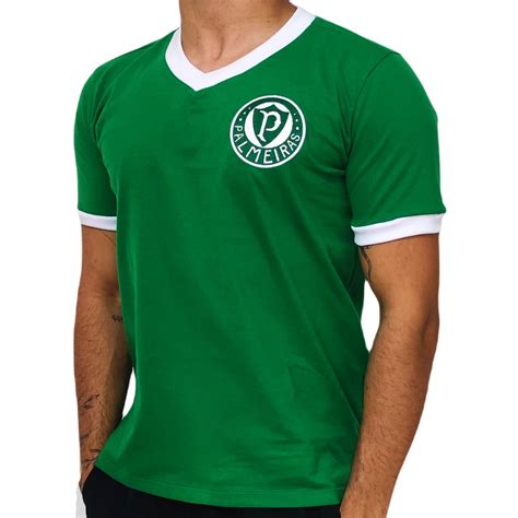 Camisa Palmeiras Retro Ta A Brasil Masculino Olden Sports