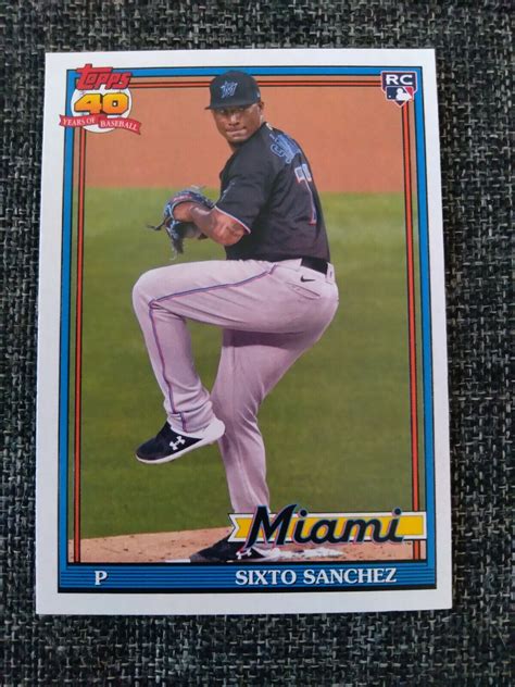 2021 Topps Archives Base 188 Sixto Sanchez Miami Marlins RC EBay