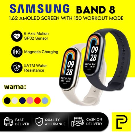 Jual CODSamsung Smartband 8 Smartwatch M8 Smartwatch Like Display