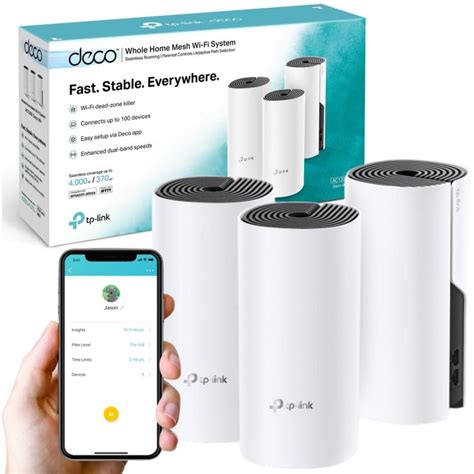 DOMOWY SYSTEM WI FI MESH TP LINK DECO M4 3 Pack Sklep Opinie Cena