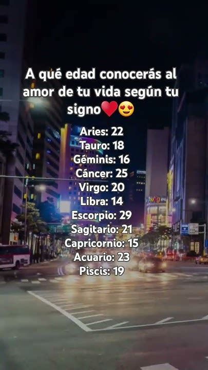 A Qué Edad Conocerás Al Amor De Tu Vida♥️😍 Shorts Signos Zodiac Zodiaco Youtube