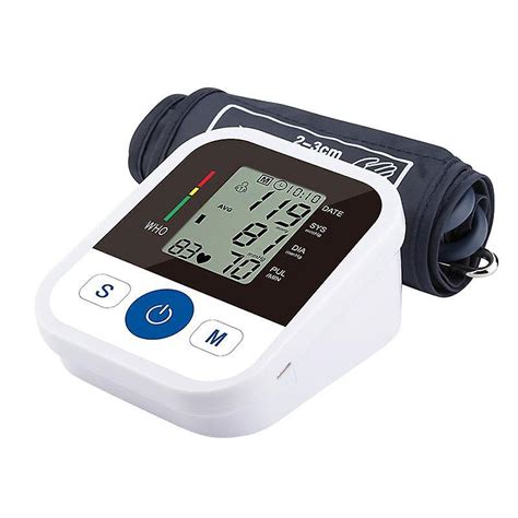 Blood Pressure Monitor Tensiometer Upper Arm Automatic Digital Bp