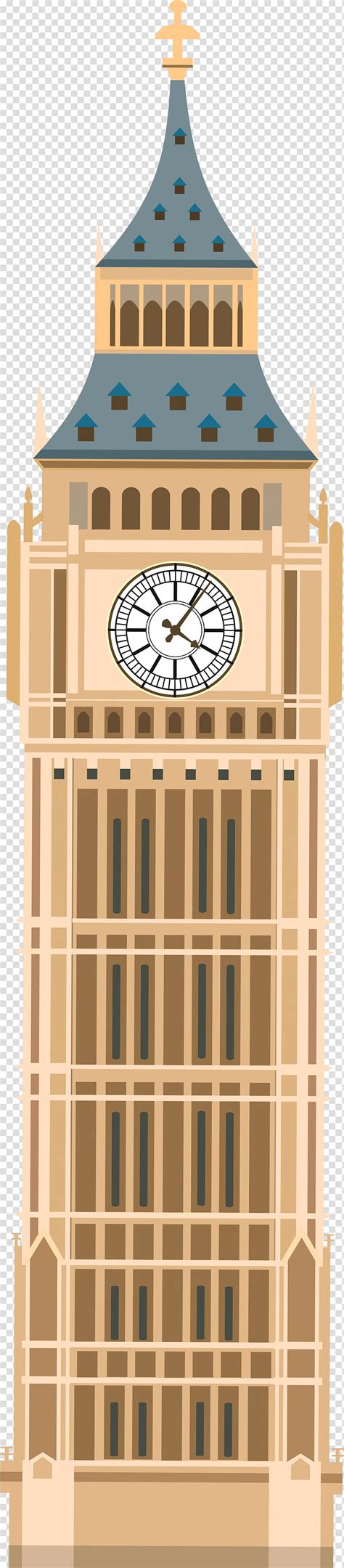 Big Ben Clock Cartoon