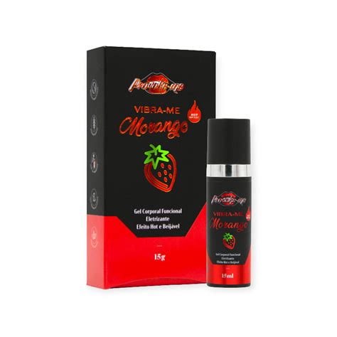 Gel Efeito De Vibra O Vibra Me Morango Hot Insano G Provoke M Lovetoys