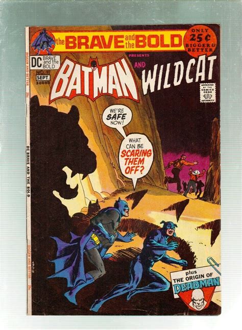 Brave And The Bold 97 DC Comics 1971 Batman Wildcat EBay