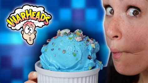 Diy Extreme Sour Warhead Ice Cream Youtube