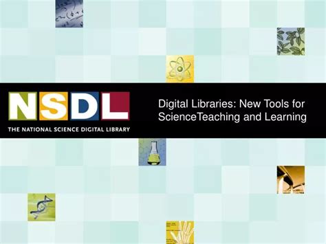 Ppt Digital Libraries New Tools For Scienceteaching And Learning