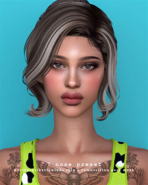 Eunosims Nose Preset 610 Download October Emily Cc Finds