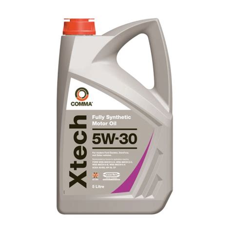 Comma XTech 5W-30 Motor Oil - 5 Litres - Wilco Direct