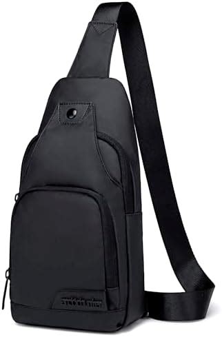 BAIGIO Bolsa Bandolera Hombre Bolsa De Pecho Bolsa Para Hombres Para