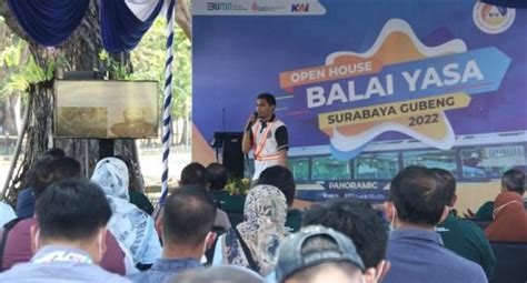 Gelar Open House PT KAI Buka Balai Yasa Kereta Api Untuk Masyarakat