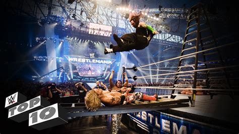 Thrilling WrestleMania ladder moments: WWE Top 10, March 21, 2015 | WWE