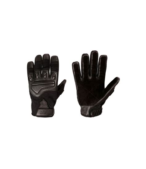 Gants d intervention renforcé en cuir et mousse anti chocs ARES