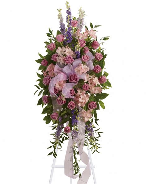 Elegant Tribute Spray Veldkamps Sympathy Flowers